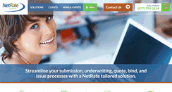Desktop Screenshot of netrate.com